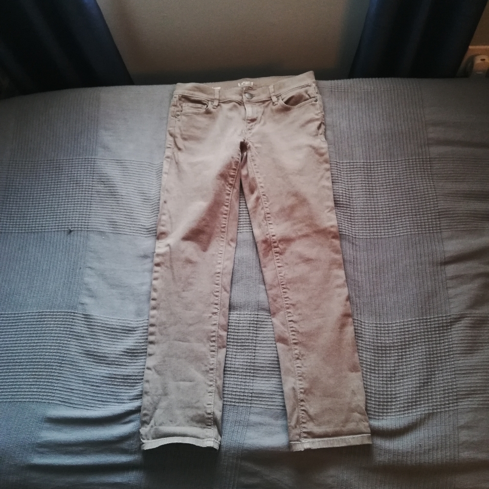 LOFT tan jeans